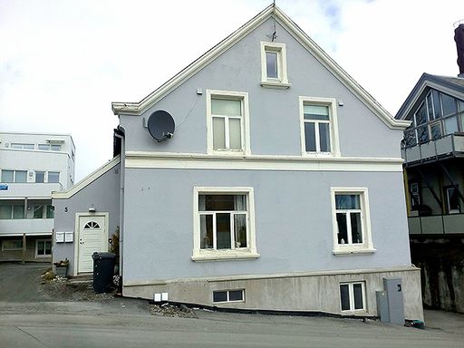 Husets fasade